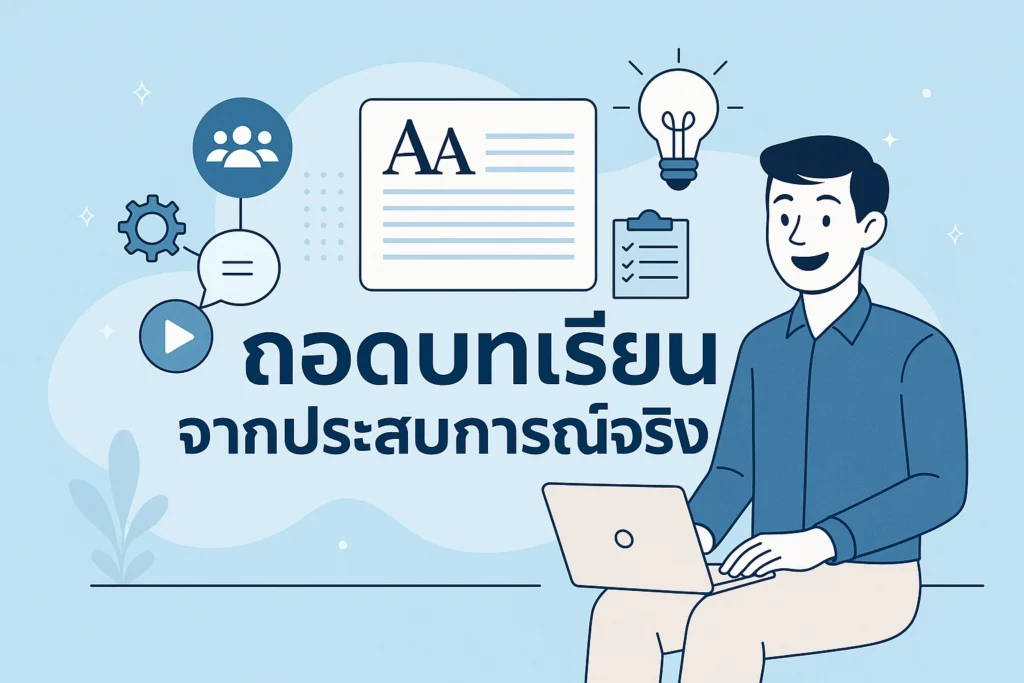 ถอดบทเรียนจากประสบการณ์จริง_ หลักสูตร Powerful Execution Through Strategic Aligning